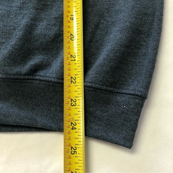 Nwot Embroidered Columbia Icefields Dark Grey Heavy Sweatshirt Unisex Size Small - Picture 9 of 10